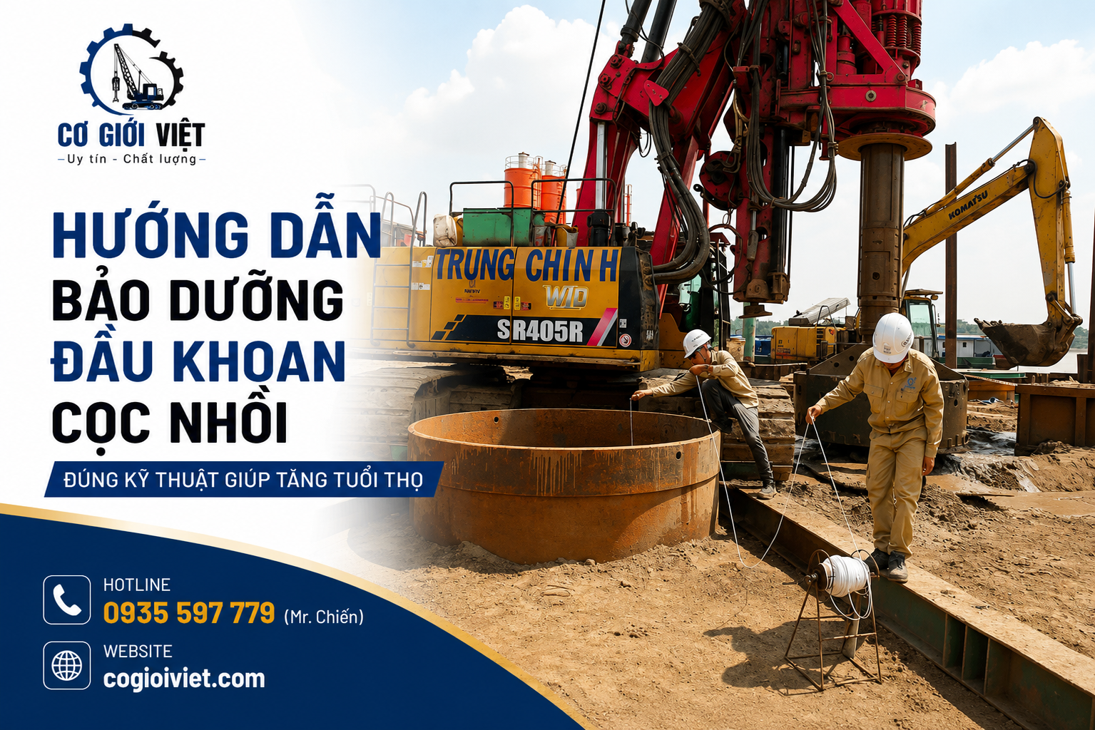 Nếu không được bảo dưỡng đúng kỹ thuật, đầu khoan sẽ nhanh chóng bị mài mòn, giảm hiệu suất làm việc